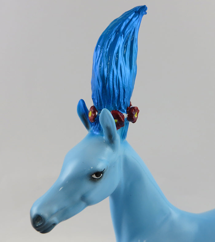 BLUEY-OOAK BLUE&quot;STONE TROLLEEZ&quot; FOAL MODEL HORSE 11/9/16