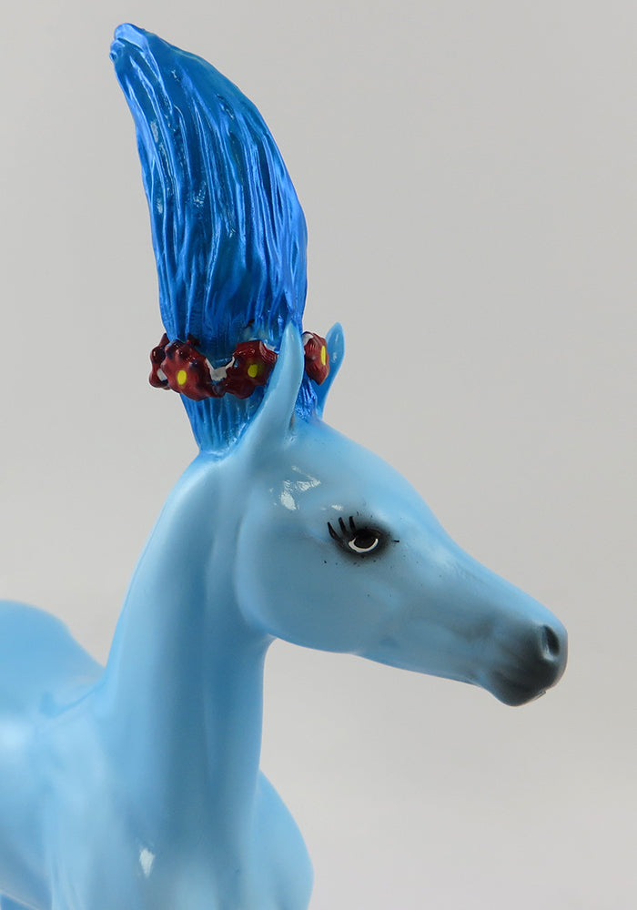 BLUEY-OOAK BLUE&quot;STONE TROLLEEZ&quot; FOAL MODEL HORSE 11/9/16