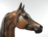 GARLAND-OOAK DAPPLE CHESTNUT GOING GREY MODEL HORSE BY KAREN DIETRICH 6/13