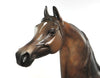 GARLAND-OOAK DAPPLE CHESTNUT GOING GREY MODEL HORSE BY KAREN DIETRICH 6/13