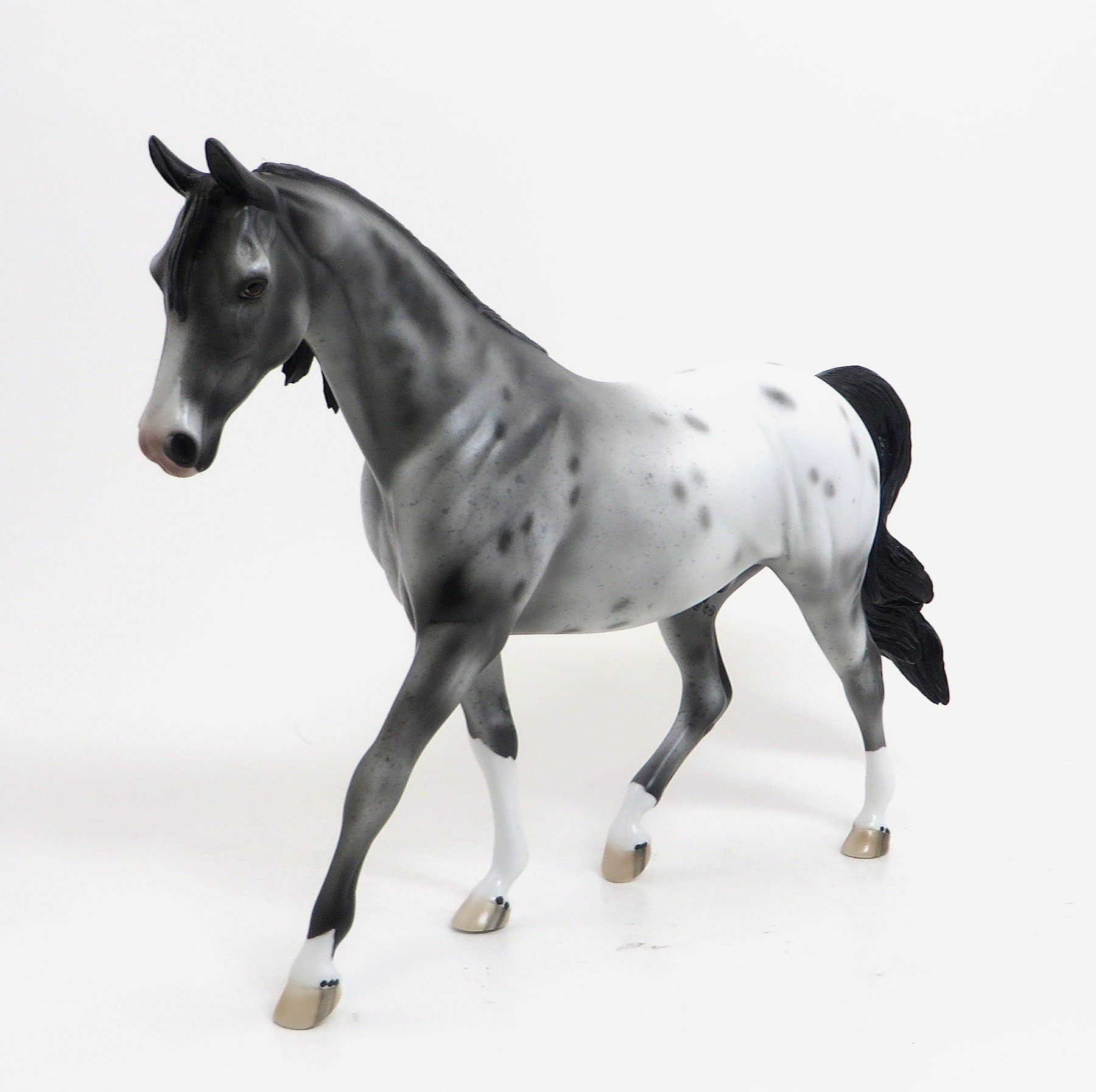 WAMIL- OOAK Grey Appaloosa Pony 8/21