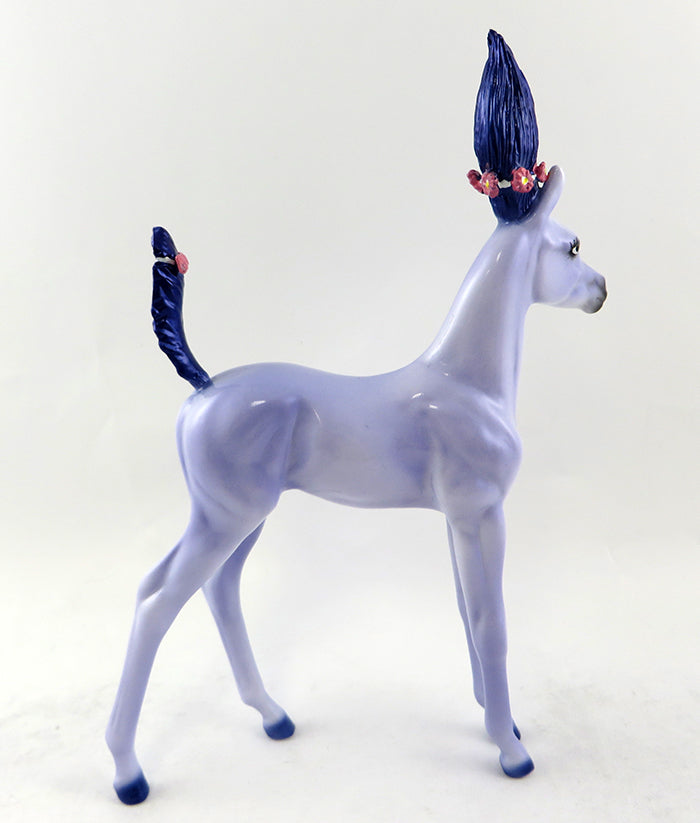 MITZIE-OOAK LAVENDER &quot;STONE TROLLEEZ&quot; FOAL MODEL HORSE 11/9/16