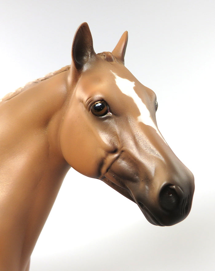 AMERICANA OOAK BRAIDED MANE ISH MODEL HORSE BY KAREN DIETRICH 6/10