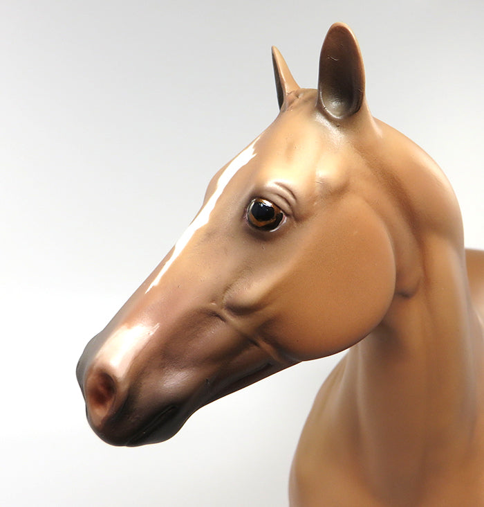 AMERICANA OOAK BRAIDED MANE ISH MODEL HORSE BY KAREN DIETRICH 6/10