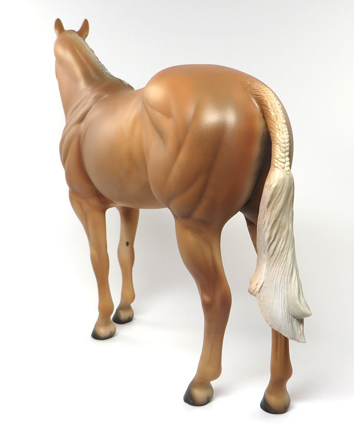 AMERICANA OOAK BRAIDED MANE ISH MODEL HORSE BY KAREN DIETRICH 6/10