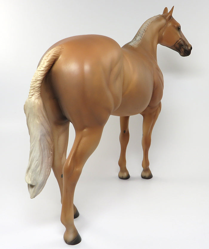 AMERICANA OOAK BRAIDED MANE ISH MODEL HORSE BY KAREN DIETRICH 6/10