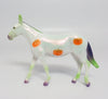 MY LITTLE PUMPKIN~OOAK DECORATOR HALLOWEEN MULE CHIP MODEL HORSE 10/17/17