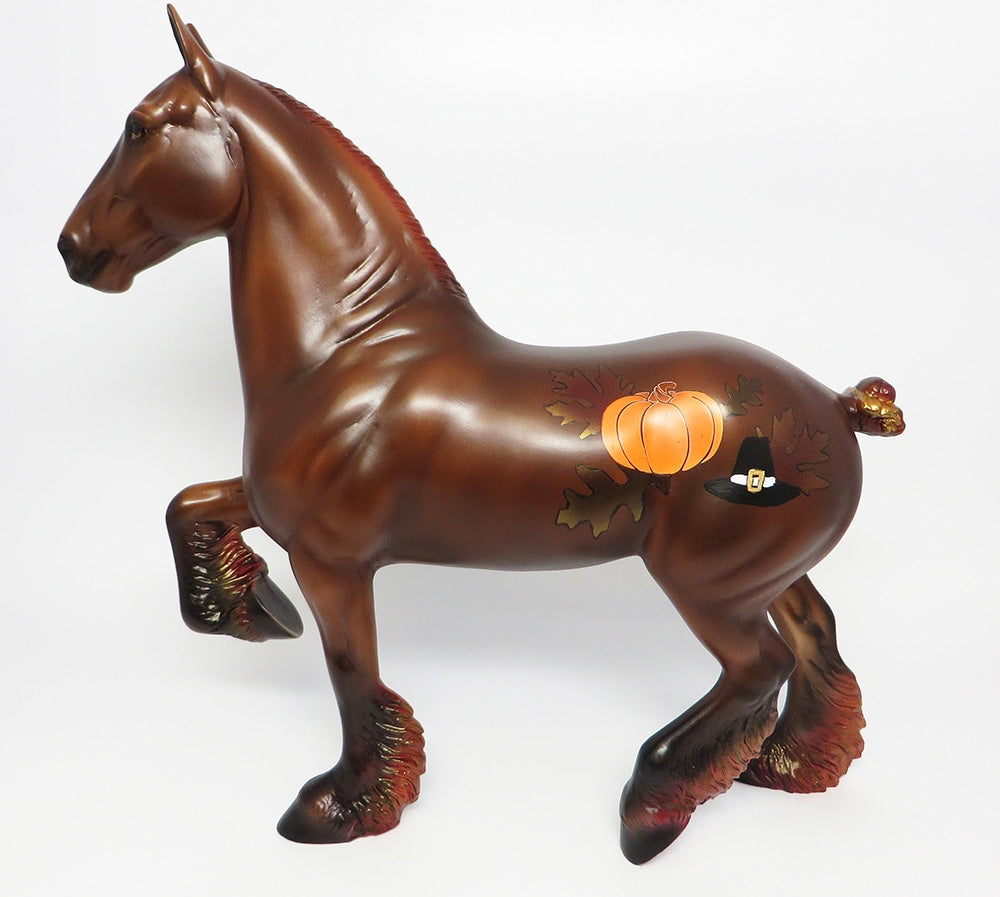 AMITY~OOAK THANKSGIVING TROTTING DRAFTER BY DAWN QUICK 10/19/17