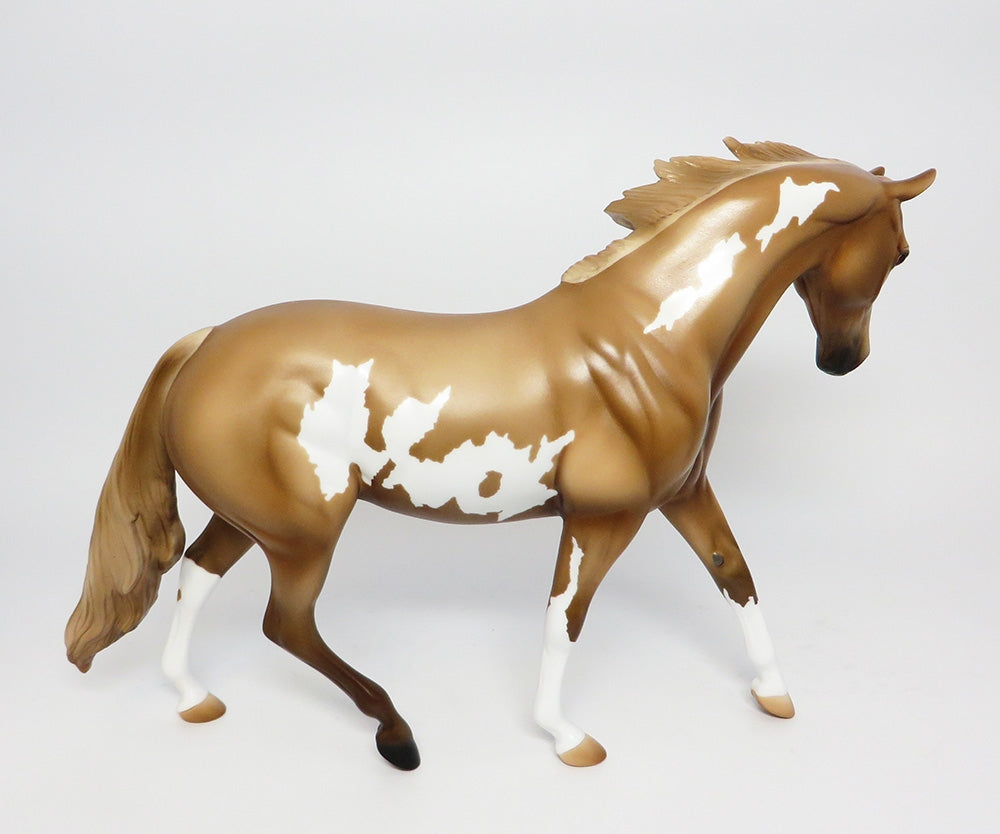 TEMPO~LE-3 SOOTY PALOMINO PINTO PONY MODEL HORSE 10/17/17