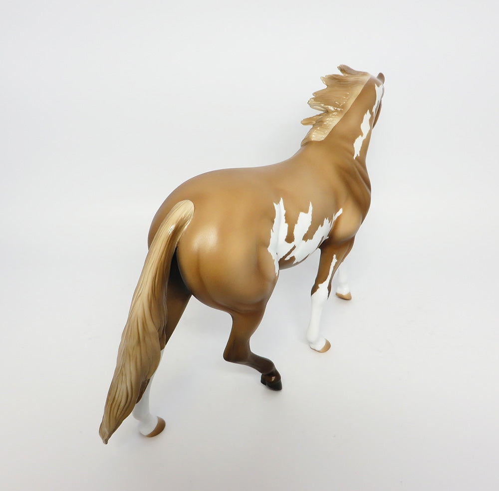 TEMPO~LE-3 SOOTY PALOMINO PINTO PONY MODEL HORSE 10/17/17