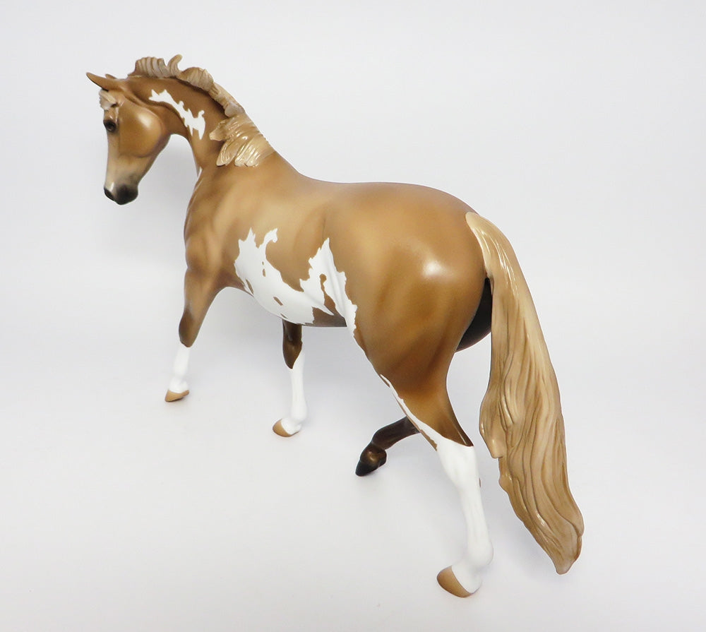 TEMPO~LE-3 SOOTY PALOMINO PINTO PONY MODEL HORSE 10/17/17