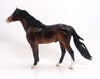 DIRE STRAITS - OOAK Bay Dappled Mustang Model Horse - 8/28