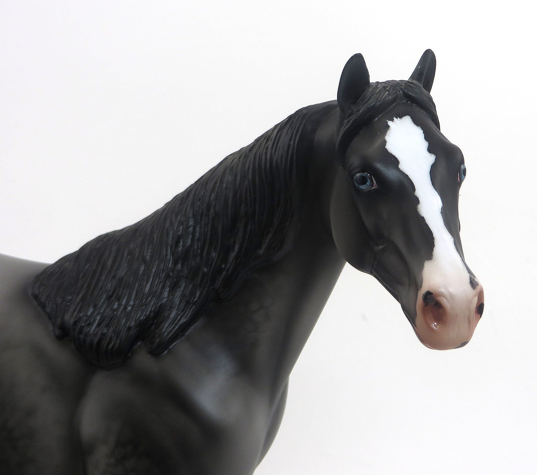 BLACK HONEY- OOAK Dapple Gray Paint ISH  8/28