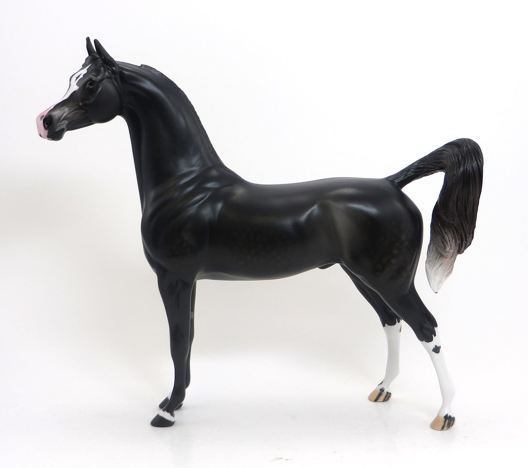 DAWAR #4- LE4 Each W/Unique Markings Dappled Black Arabian 8/28