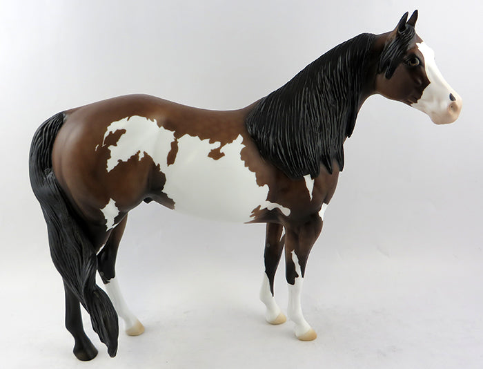 WUNDERLUST-OOAK BAY PAINT ISH MODEL HORSE 11/15/16