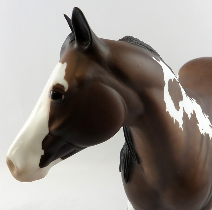 WUNDERLUST-OOAK BAY PAINT ISH MODEL HORSE 11/15/16