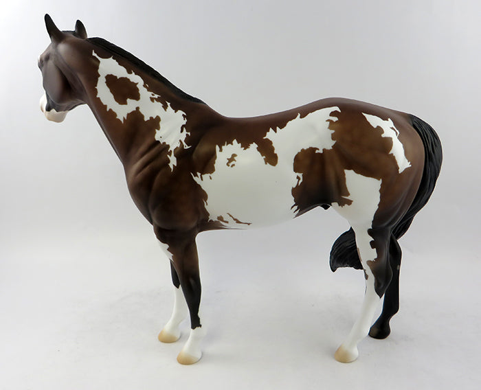 WUNDERLUST-OOAK BAY PAINT ISH MODEL HORSE 11/15/16
