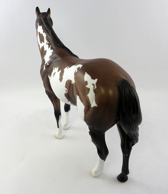 WUNDERLUST-OOAK BAY PAINT ISH MODEL HORSE 11/15/16