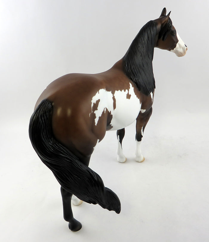WUNDERLUST-OOAK BAY PAINT ISH MODEL HORSE 11/15/16