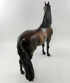 BUCK-OOAK BROWN BAY MORGAN DECORATOR MODEL HORSE 11/11/16