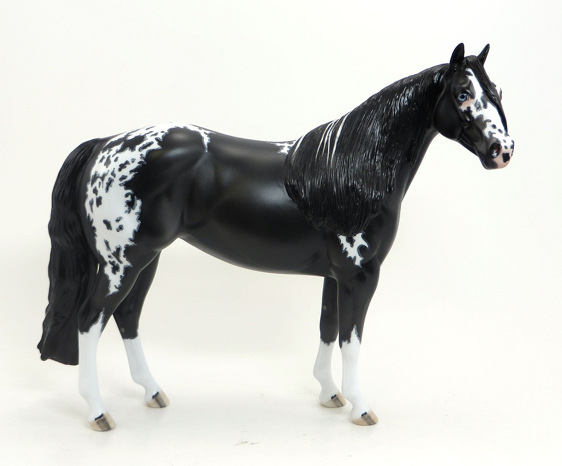 SECRET HONOR - OOAK Black Paint Stock Horse Mare W/Mapping 8/28