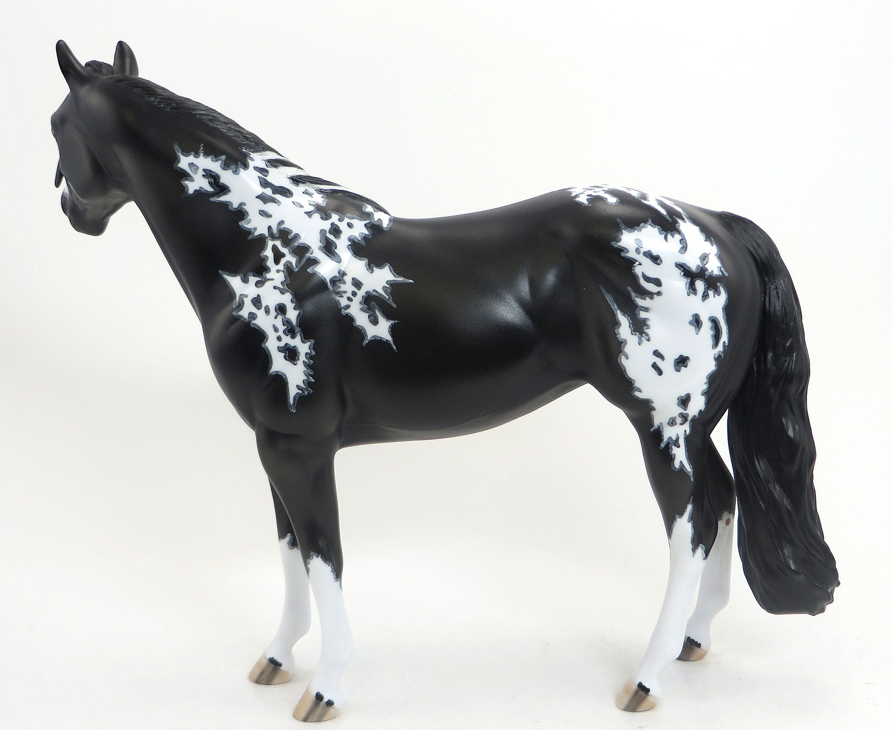 SECRET HONOR - OOAK Black Paint Stock Horse Mare W/Mapping 8/28