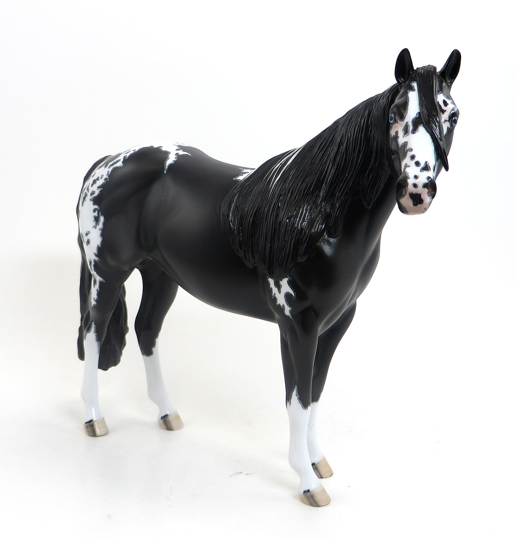 SECRET HONOR - OOAK Black Paint Stock Horse Mare W/Mapping 8/28