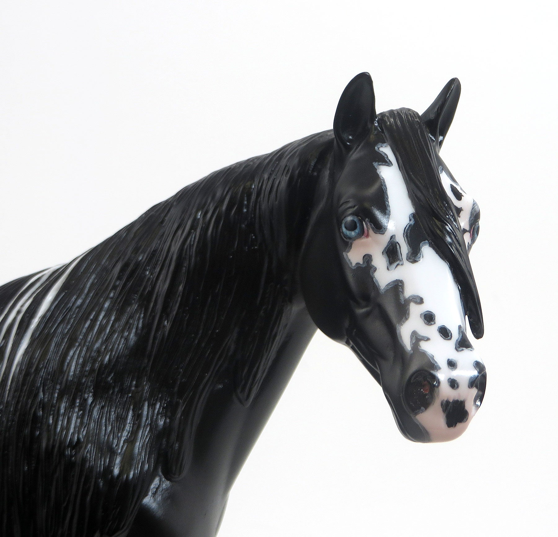SECRET HONOR - OOAK Black Paint Stock Horse Mare W/Mapping 8/28