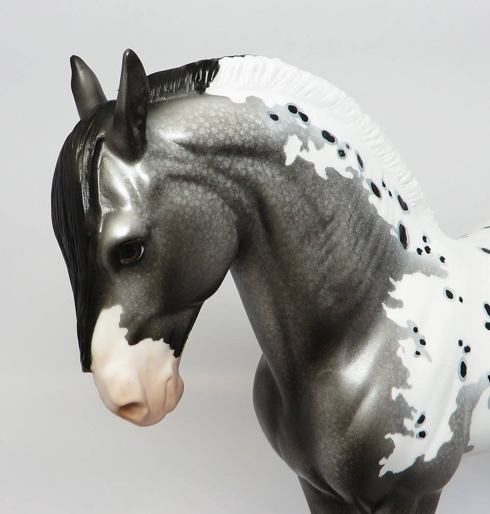 FLASH DRIVE~OOAK APPALOOSA ANDALUSIAN MODEL HORSE BY DAWN QUICK 10/19/17