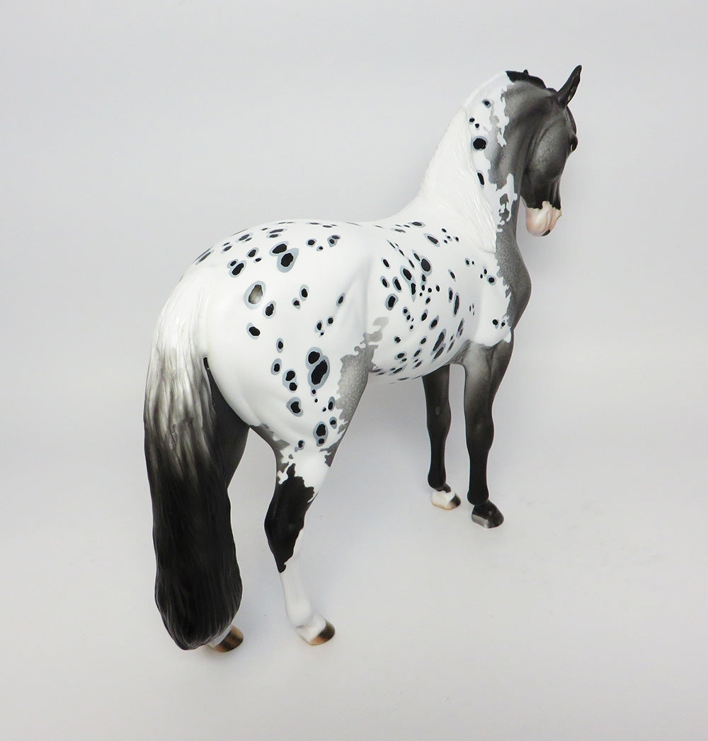 FLASH DRIVE~OOAK APPALOOSA ANDALUSIAN MODEL HORSE BY DAWN QUICK 10/19/17