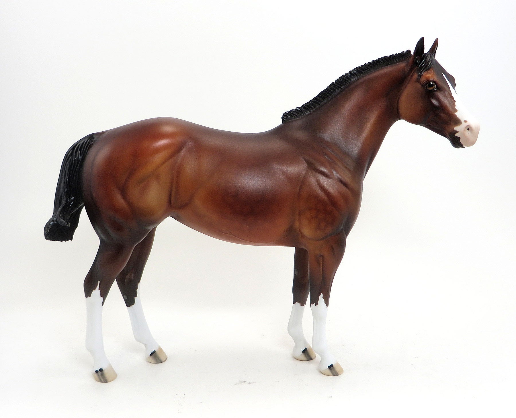 MISS BLISS - OOAK Bay Minimal Paint Stock Horse Mare 8/28