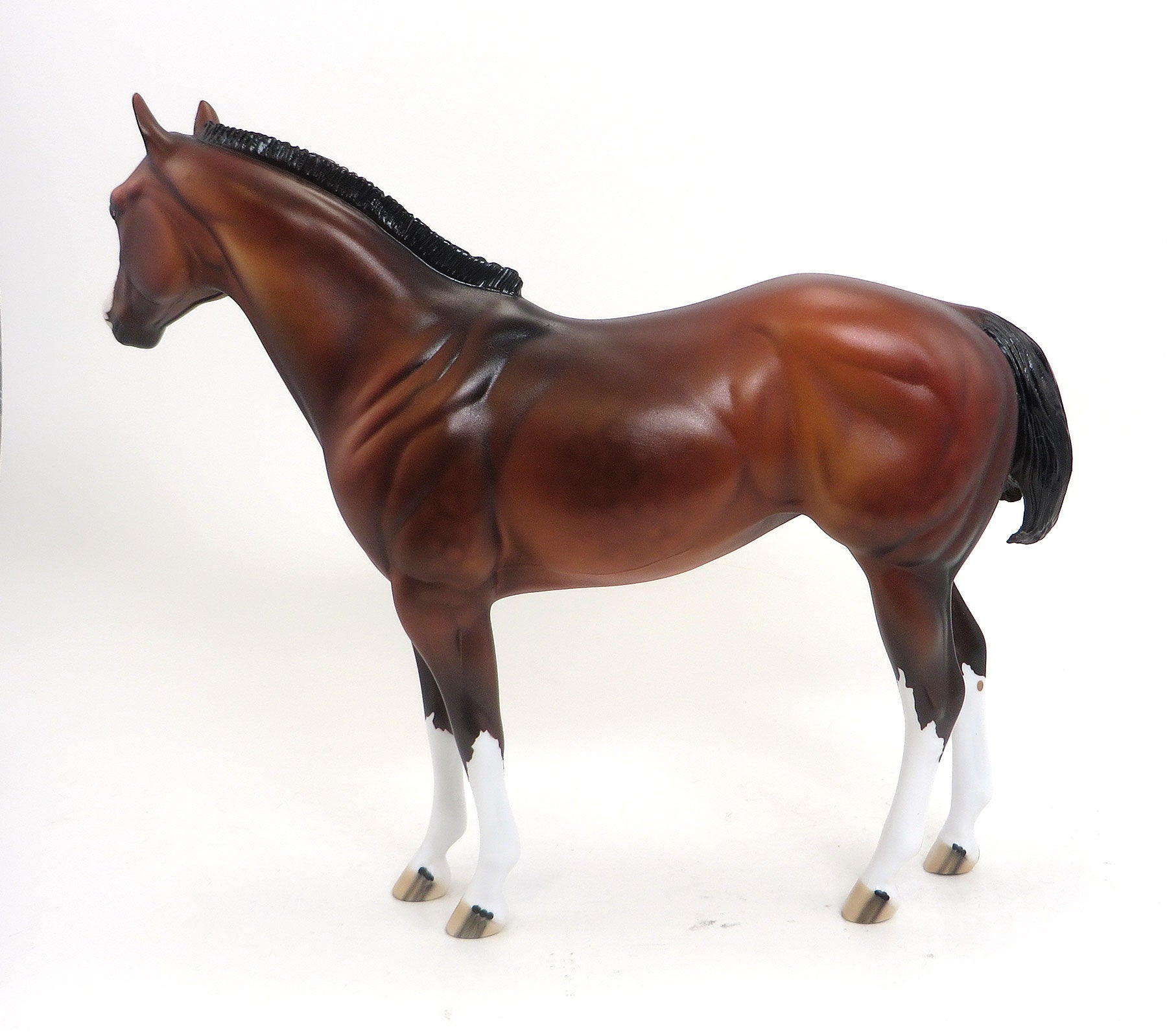 MISS BLISS - OOAK Bay Minimal Paint Stock Horse Mare 8/28