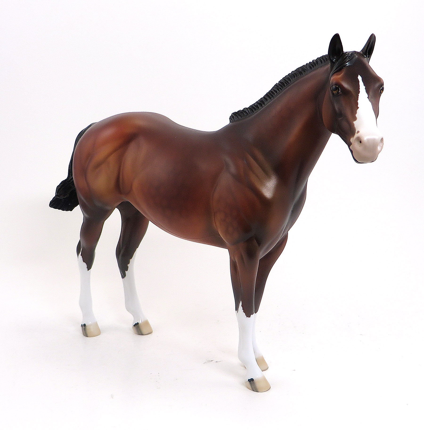 MISS BLISS - OOAK Bay Minimal Paint Stock Horse Mare 8/28