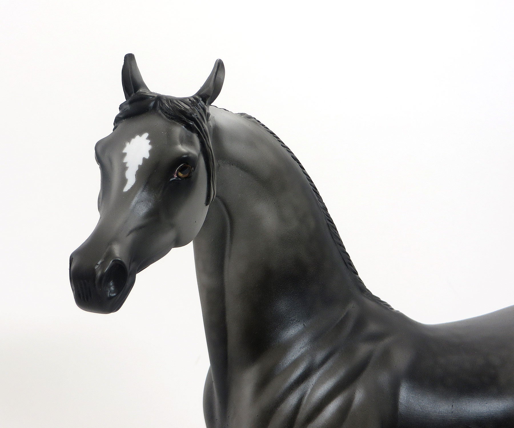 SPEAKING BLUNTLY- OOAK Dapple Grey Arabian 8/28