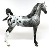 OPPORTUNITY KNOCKS-OOAK APPALOOSA ARABIAN MODEL HORSE