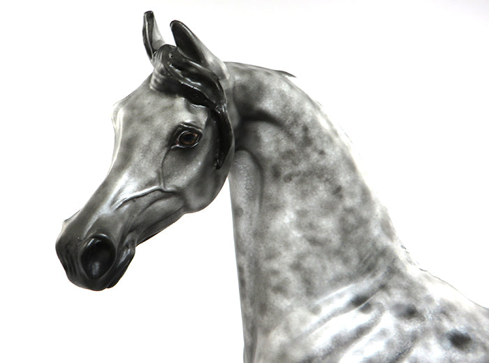 OPPORTUNITY KNOCKS-OOAK APPALOOSA ARABIAN MODEL HORSE