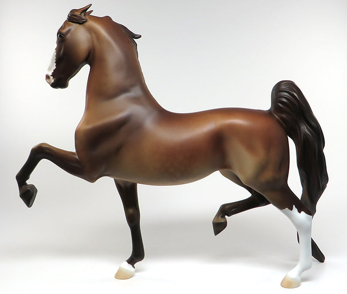 lonesome saddlbred model horse 
