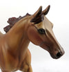 DUN NO MORE-OOAK RED DUN PALOUSE MODEL HORSE 11/22/16