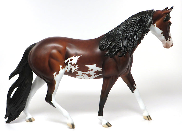 NEVADA SKY-OOAK BAY PAINT PONY MODEL HORSE 6/2