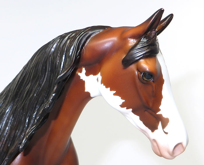 NEVADA SKY-OOAK BAY PAINT PONY MODEL HORSE 6/2