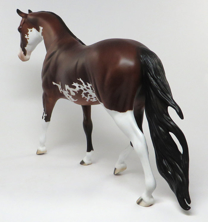 NEVADA SKY-OOAK BAY PAINT PONY MODEL HORSE 6/2