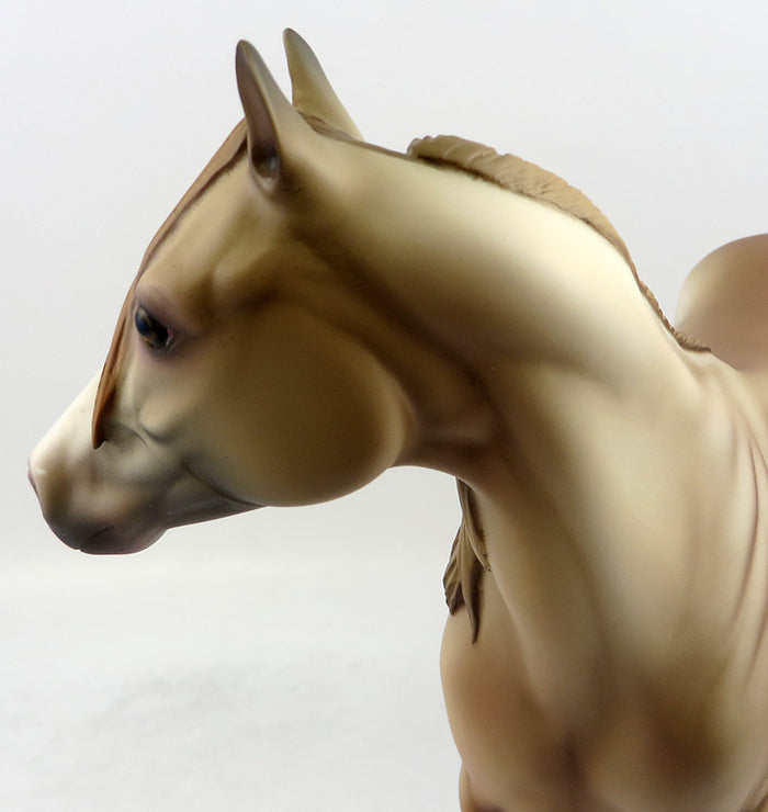 HAY GOOD LOOKIN-OOAK LIGHT CHESTNUT MARE ISH MODEL HORSE BY AL 11/18/16