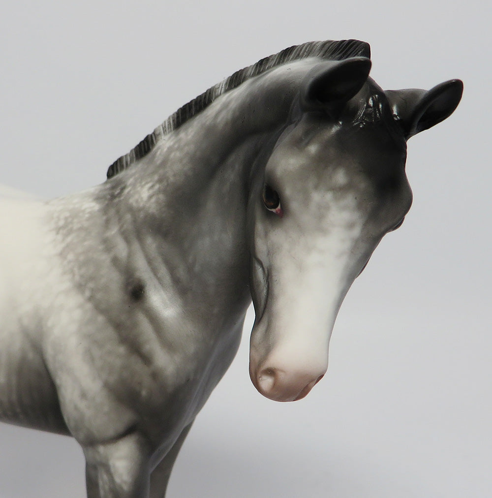 JASPER TWO~OOAK APPALOOSA WEANLING MODEL HORSE BY SHERYL LEISURE 4/20