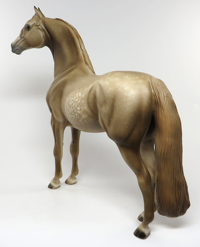 DOM PERIGNON-OOAK CHESTNUT MORGAN MODEL HORSE BY AL 6/10