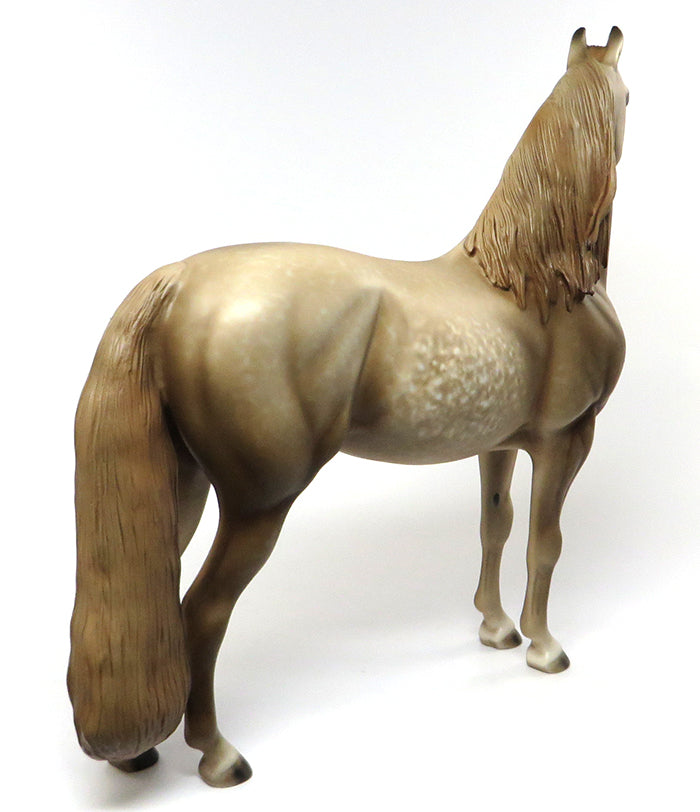 DOM PERIGNON-OOAK CHESTNUT MORGAN MODEL HORSE BY AL 6/10