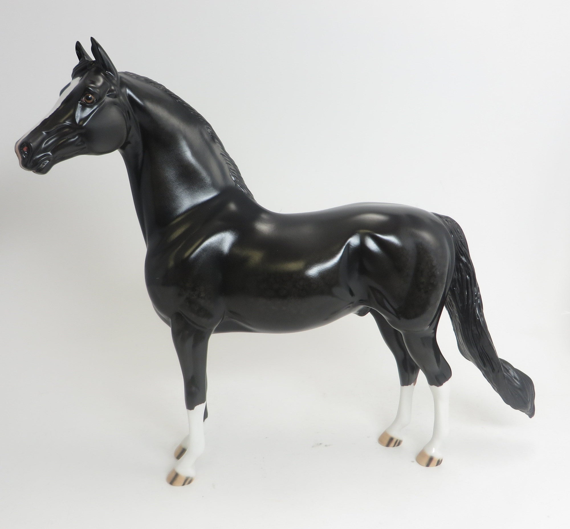 Black Model Horse