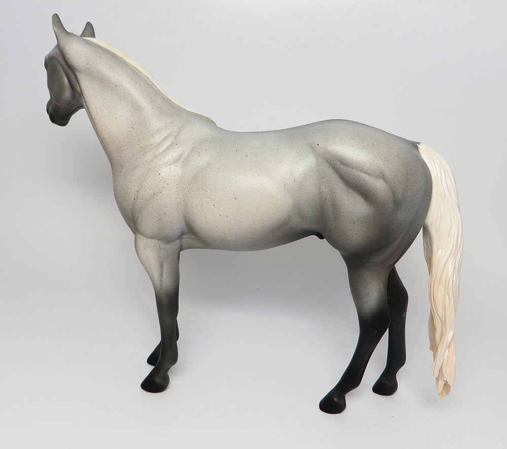 JASPER~OOAK FLEABIT GREY ISH MODEL HORSE 4/20