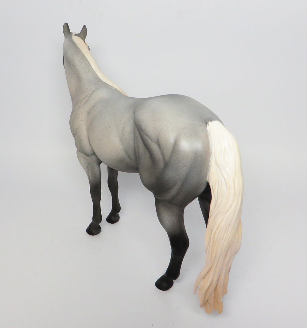 JASPER~OOAK FLEABIT GREY ISH MODEL HORSE 4/20