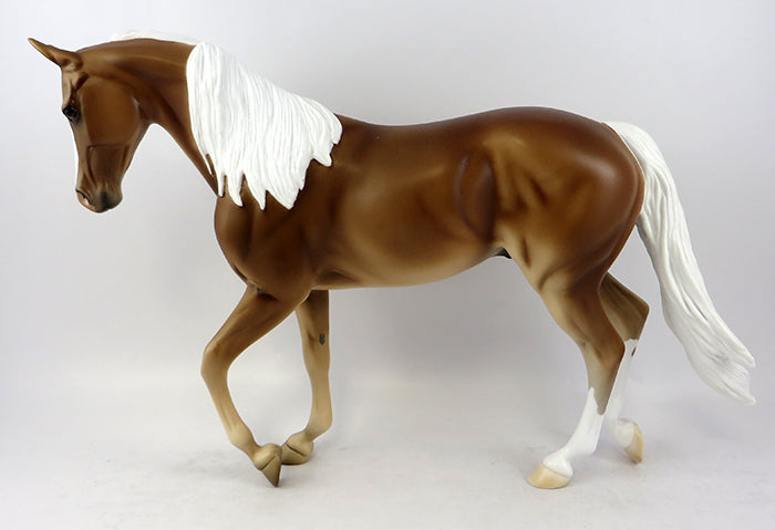 PATTERSON-OOAK PALOMINO THOROUGHBRED MODEL HORSE 11/22/16