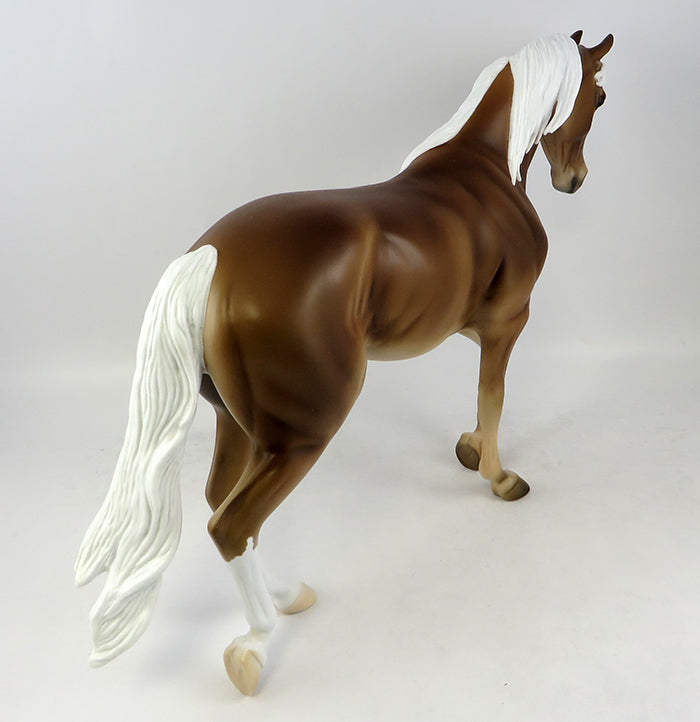 PATTERSON-OOAK PALOMINO THOROUGHBRED MODEL HORSE 11/22/16